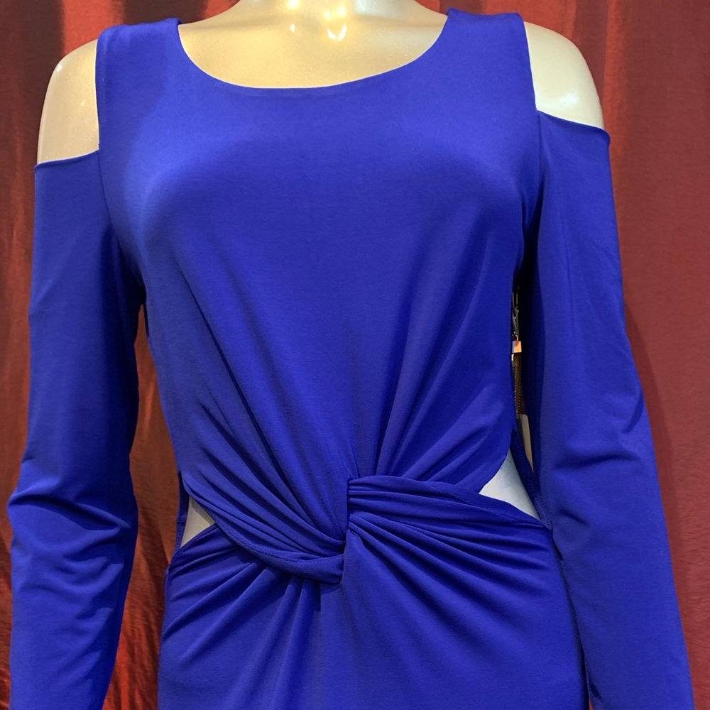 Natalie T cobalt blue dress